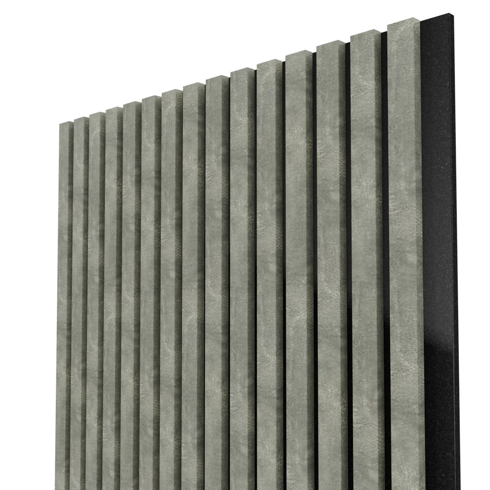 Profi Wall akusztikus falpanel 1,66 m2 | Sarkvidéki szürke 275x60,4cmx2,1 cm