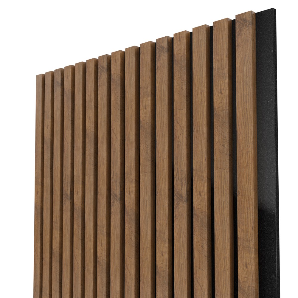 Profi Wall akusztikus falpanel 1,66 m2 | Tabak tölgy 275x60,4cmx2,1 cm