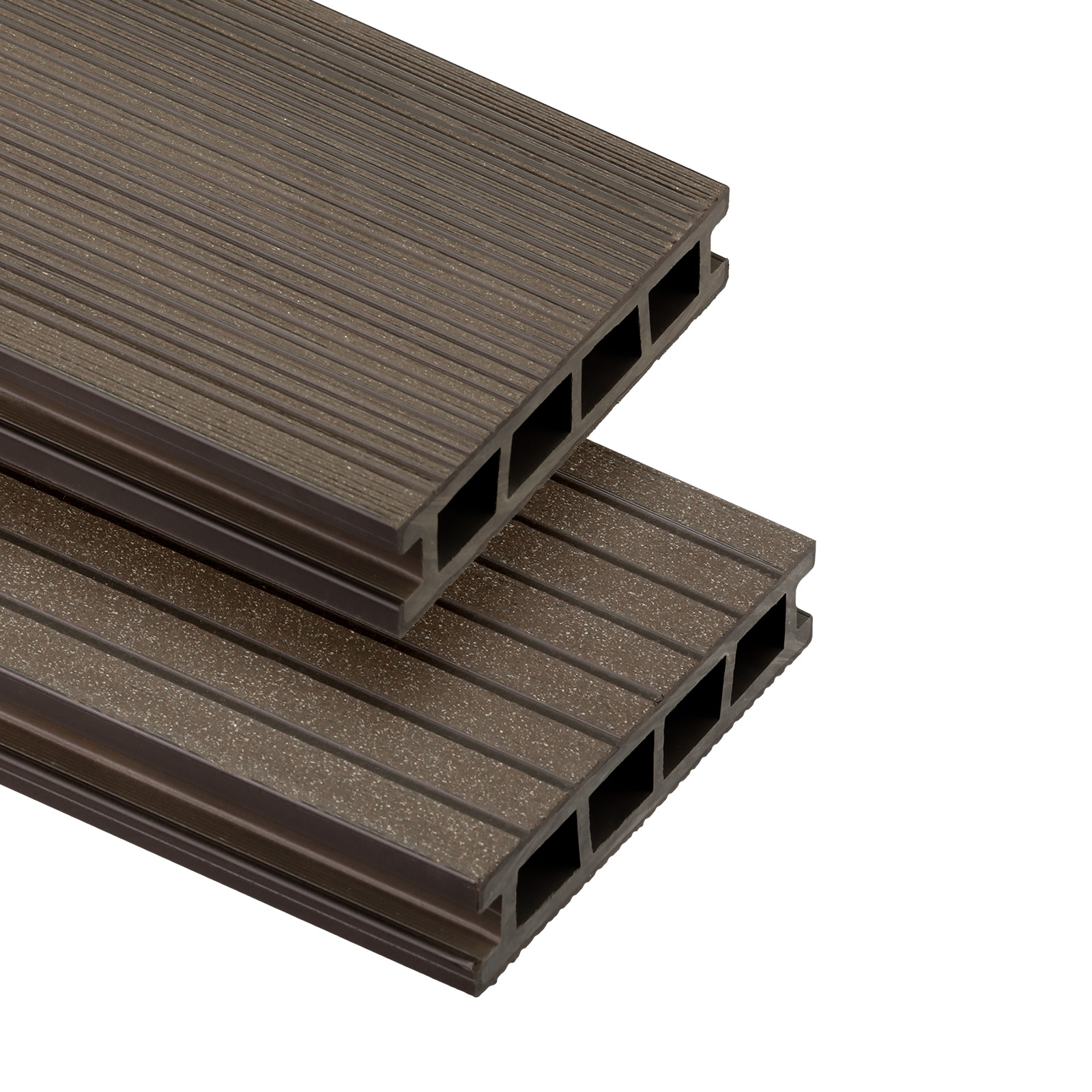 BERGDECK B150 WPC teraszpadló | 2,5x15x240 cm - 0,36 m2 Dió