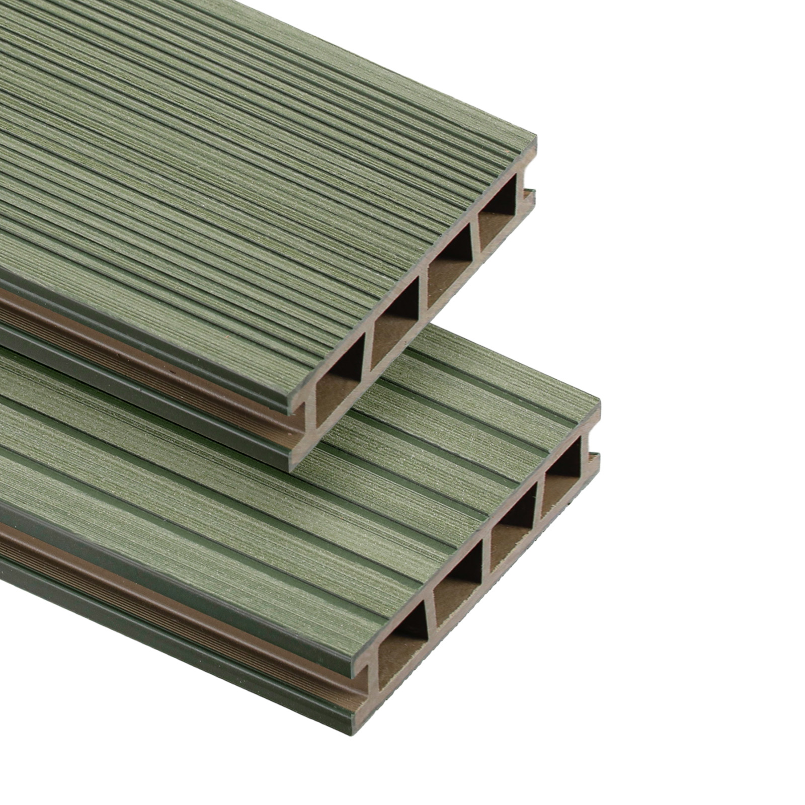 BERGDECK B150 WPC teraszpadló | 2,5x15x240 cm - 0,36 m2 Olivo