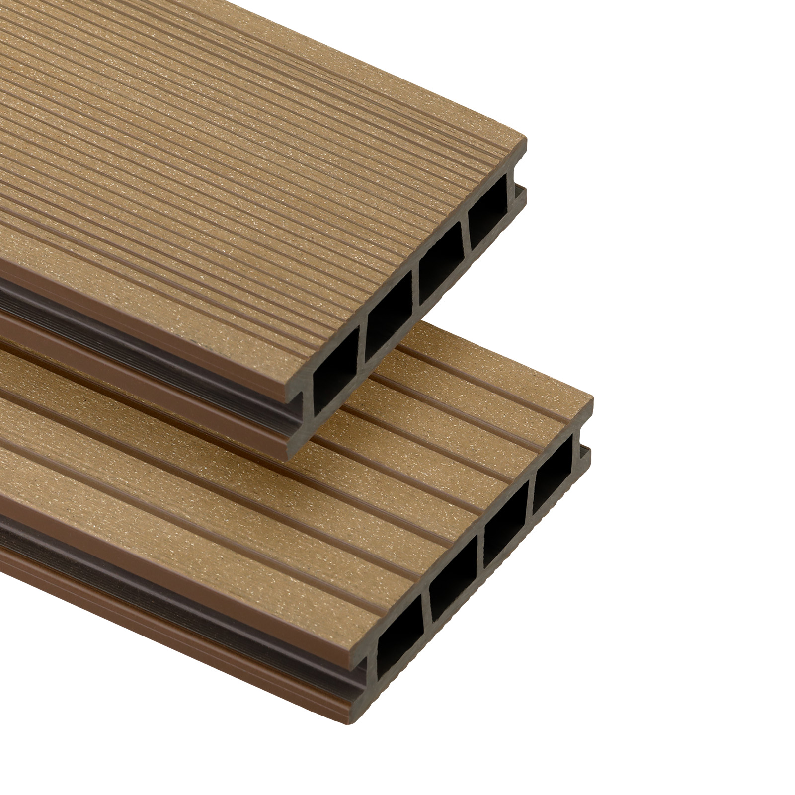 BERGDECK PURE WPC teraszpadló | 2,5x15x240 cm - 0,36 m2 Tikfa
