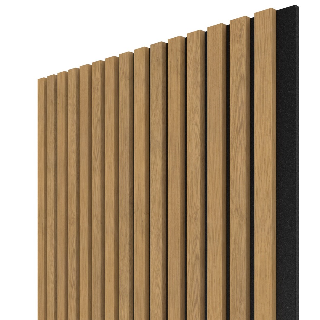 Profi Wall akusztikus falpanel 1,66 m2 | Rusztikus tölgy 275x60,4cmx2,1 cm